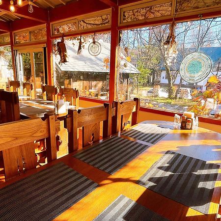 Hakuba Pension & Log Hotel Meteor Extérieur photo