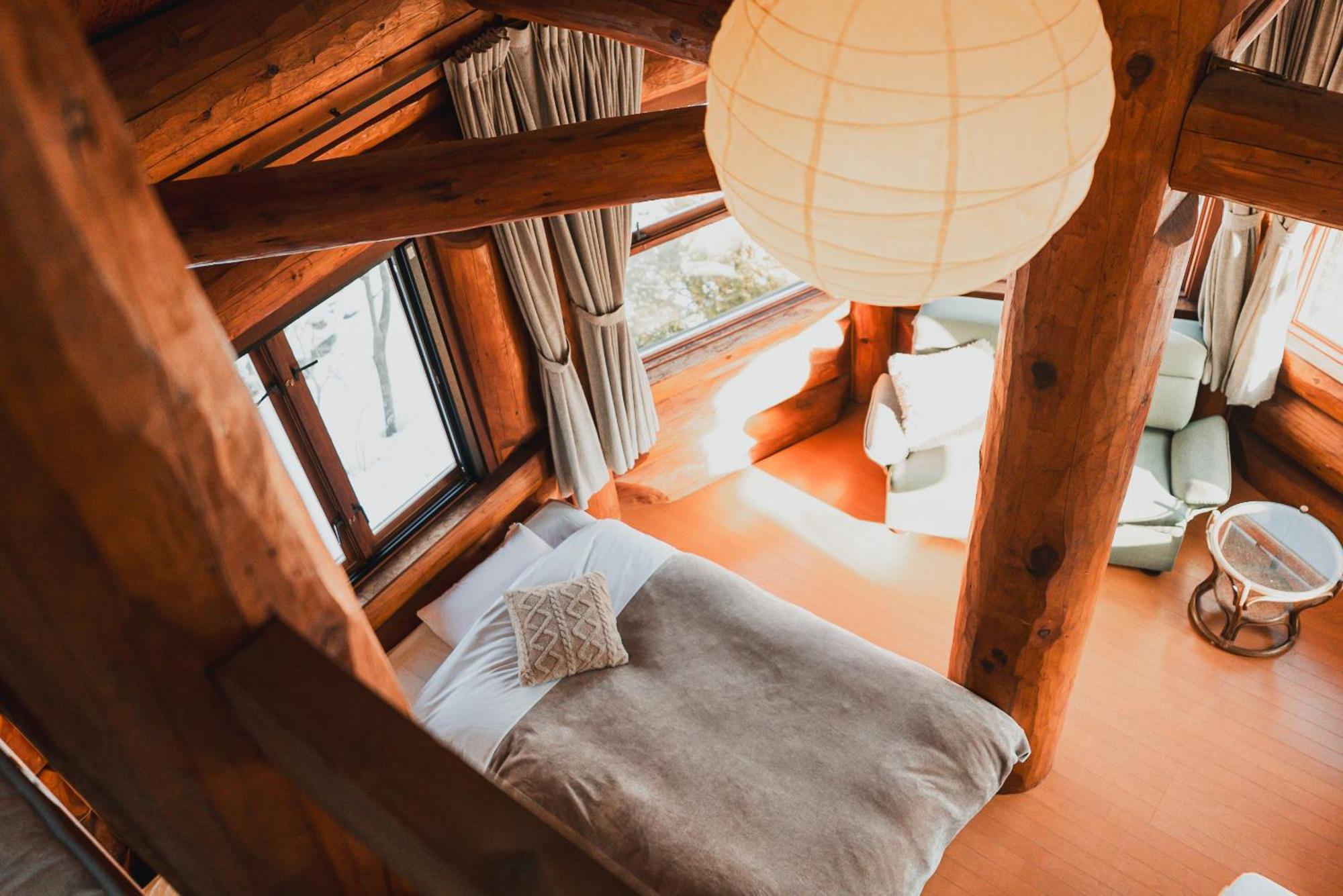 Hakuba Pension & Log Hotel Meteor Extérieur photo