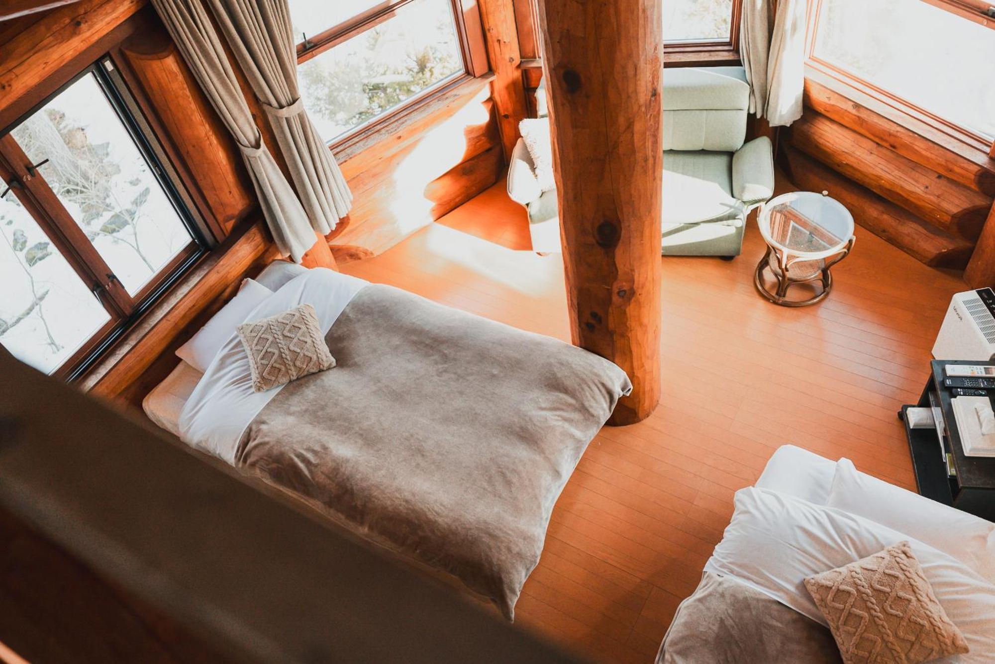 Hakuba Pension & Log Hotel Meteor Extérieur photo
